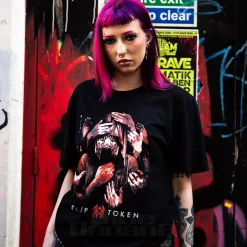 Official Sleep Token Grabbing Hands T-Shirt (Black)
