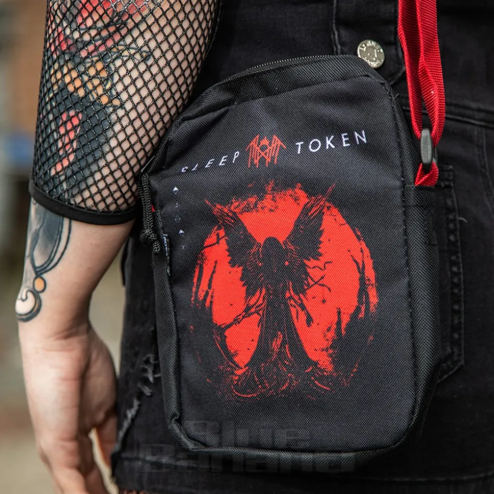 Official Sleep Token Take Me Back Crossbody Bag (Black)