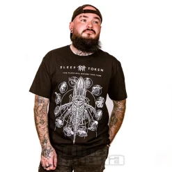 Official Sleep Token Tomb Whales T-Shirt (Black)