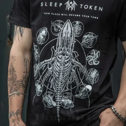 Official Sleep Token Tomb Whales T-Shirt (Black)