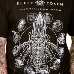 Official Sleep Token Tomb Whales T-Shirt (Black)