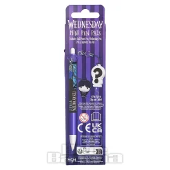 Official Wednesday Mini Pen-Pals Ballpoint Pen & Charms (Multicolour)
