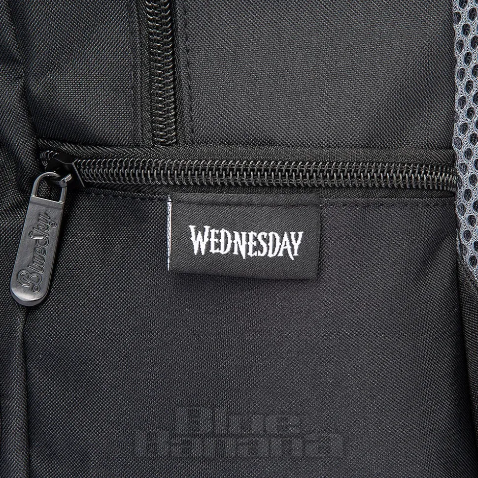Official Wednesday Nevermore Backpack (Black/Grey)