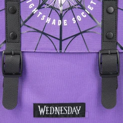Official Wednesday Nightshade Backpack (Black/Purple)