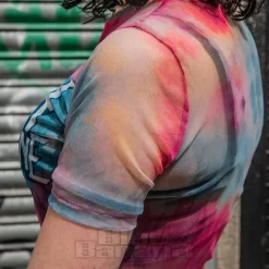 Ozzy Osbourne Logo Mesh Crop T-Shirt (Multicolour)