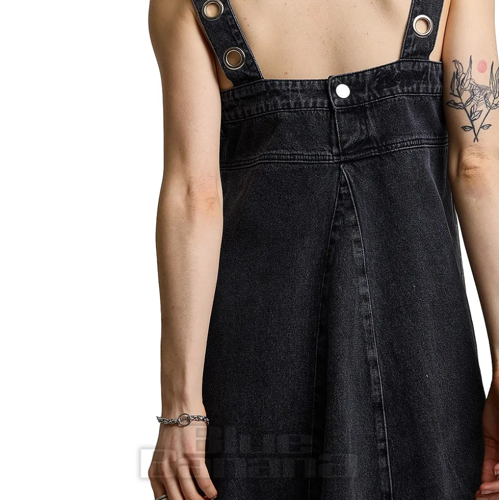 Ragged Priest Dilemma Dress (Charcoal)