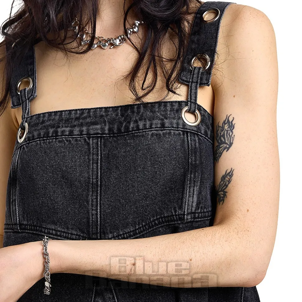 Ragged Priest Dilemma Dress (Charcoal)