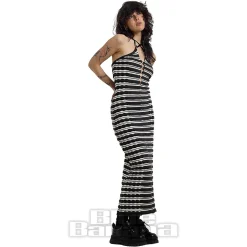 Ragged Priest Fever Dress (Charcoal)