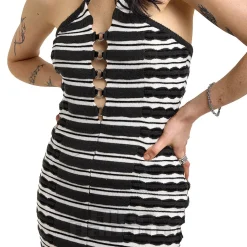 Ragged Priest Fever Dress (Charcoal)