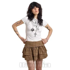 Ragged Priest Rosary & Pendants Top (Ecru)