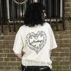 Ragged Priest Sweetheart T-Shirt (Ecru)