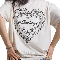 Ragged Priest Sweetheart T-Shirt (Ecru)