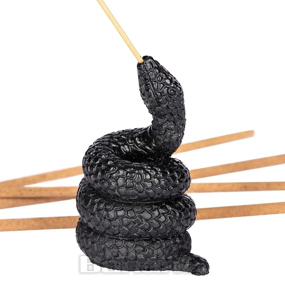 Something Different Snake Incense Stick Holder (Black)