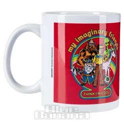 Steven Rhodes Imaginary Friends Retro Mug (Multicoloured)