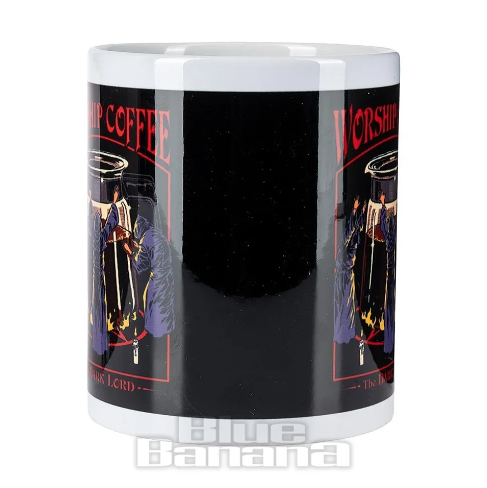 Steven Rhodes Worship Coffee Mug (Black)