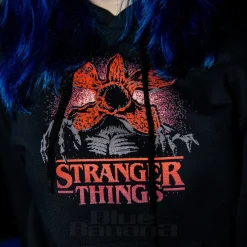Stranger Things Pixel Demogorgon Hoodie (Black)
