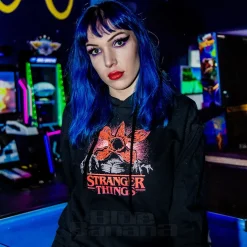 Stranger Things Pixel Demogorgon Hoodie (Black)
