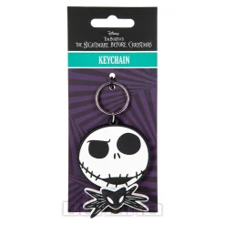 The Nightmare Before Christmas Jack Spinner Keychain (Black)