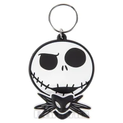 The Nightmare Before Christmas Jack Spinner Keychain (Black)