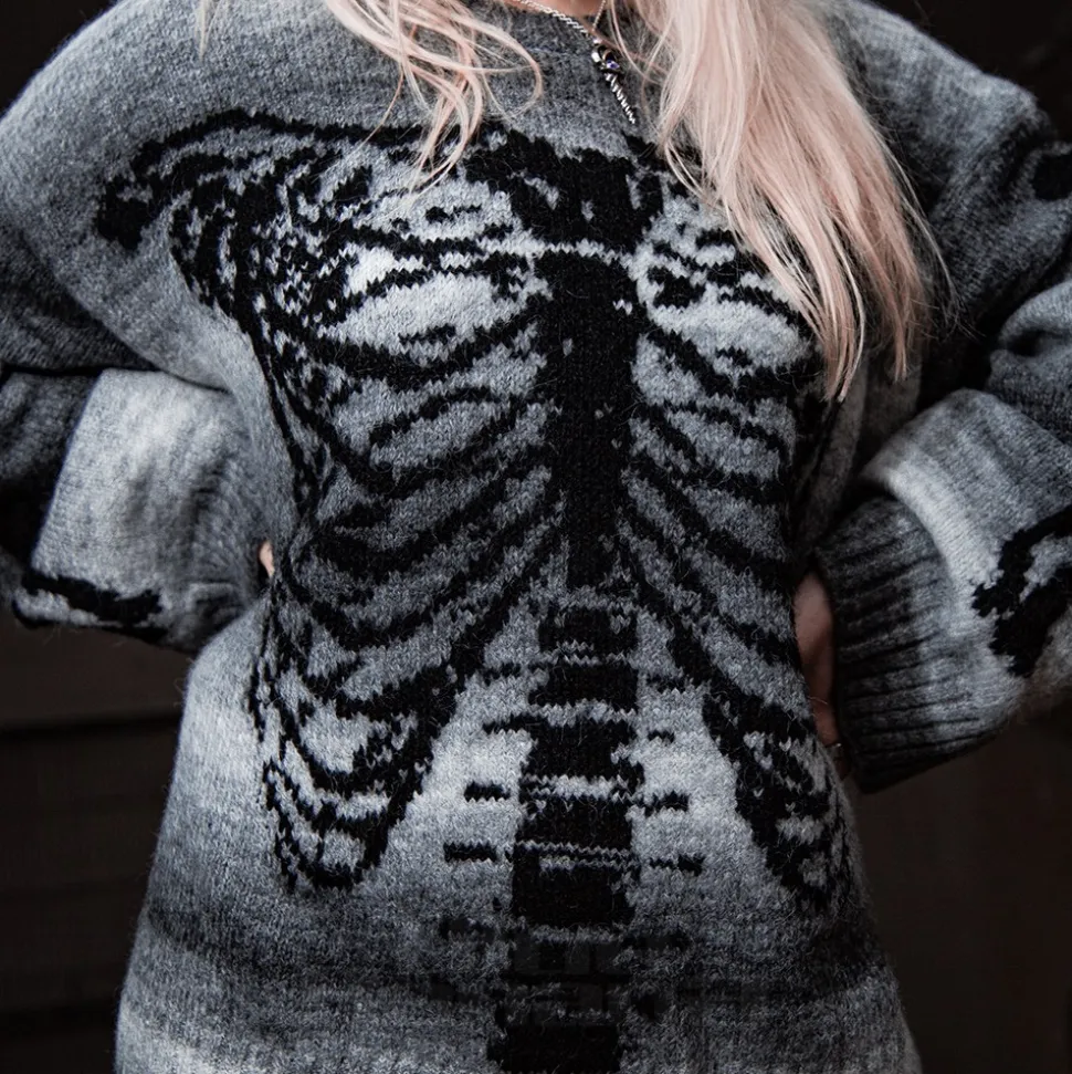 The Ragged Priest Bare Jumper (Grey)