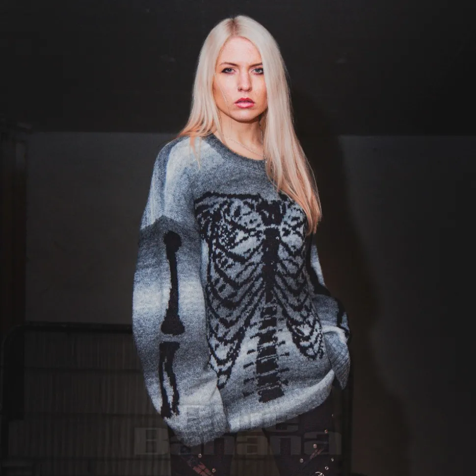 The Ragged Priest Bare Jumper (Grey)
