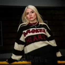 The Ragged Priest Tragic Jumper (Black/White)