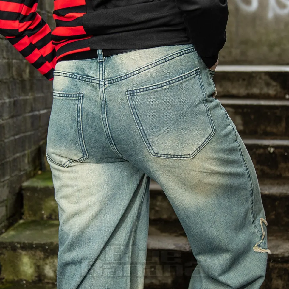 Third Identity Aura Stars Jeans (Blue)