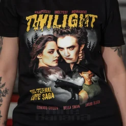 Twilight Comic Style Merch T-Shirt (Black)