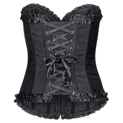 Vixxsin Dahlia Gothic Corset (Black)